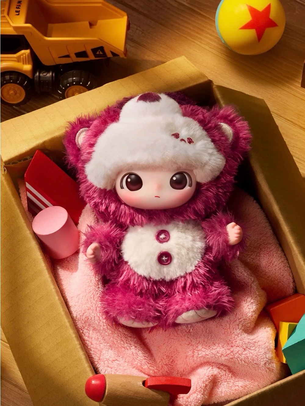 POPMART DIMOO WORLD x PIXAR Series - Vinyl PlushPendant Confirmed Box